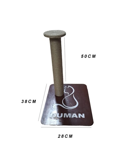 Kedi Tırmala Tahtası Lazer Kesim Ahşap Resimli2