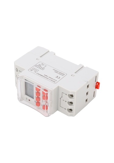 Vkemall 30a Programlanabilir Dijital Zaman Kontrolü Anahtarı - 1 Saniye En Küçük Zamanlama, 168 Saat Maksimum Süre, Lcd Ekranlı, Ac 220-240v, Dahili Pil