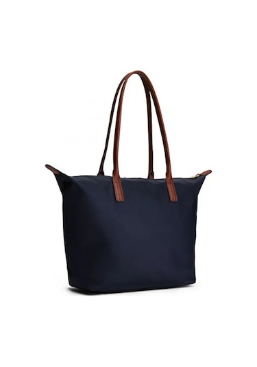 Tommy Hilfiger Popette Kurumsal Kadın Mavi Çanta Aw0aw177060gy Mavi