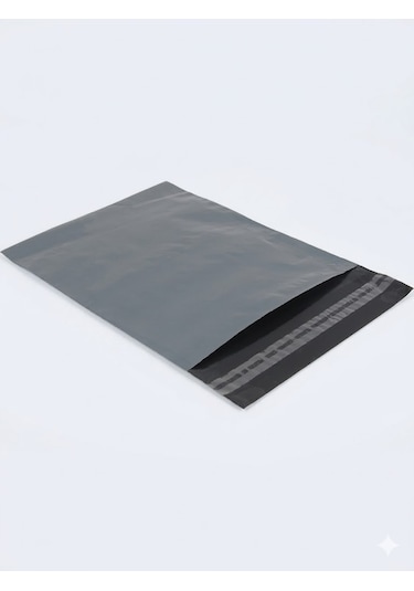Ambalaj Marketim - Büyük Boy Cepsiz Kargo Poşeti 35x45 + 5 Cm 100 Adet