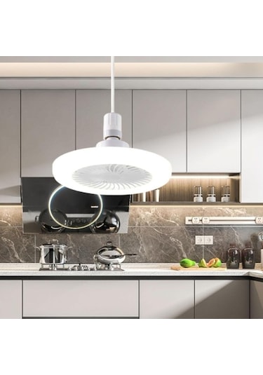 Wondernest Vantilatörü Tavan Suntek Sessiz Renk Modern Işık Çalışma 3 Vu Beyaz