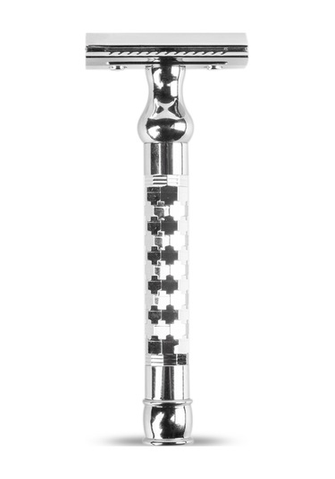 Pearl Shaving Krom Taraksız Jiletli Tıraş Makinesi Manuel