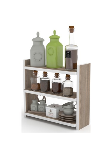 Kenzlife Tezgah Üstü Mutfak Rafı Muhittin Crd 39 39 13