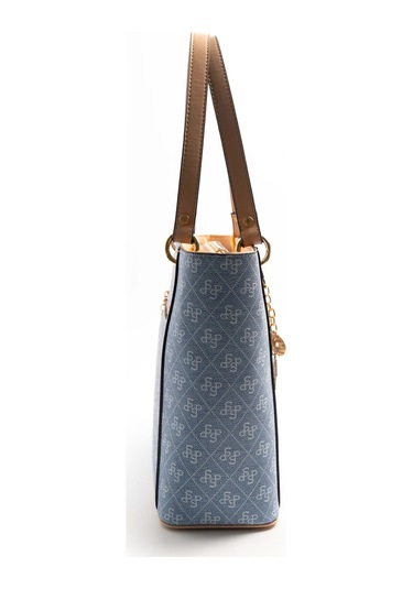 Silver Polo Kadın Omuz Çanta 1176 Mavi