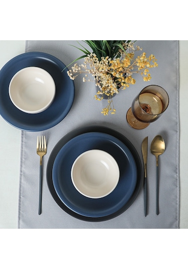 Keramika River Mix Yemek Takımı 18 Parça 6 Kişilik 399-950-959