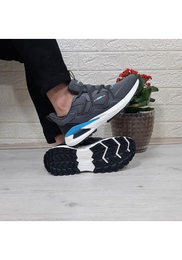 M.p. 1642 Füme Memoryfoam Kaydırmaz Rahat Spor Ayakkabı Füme