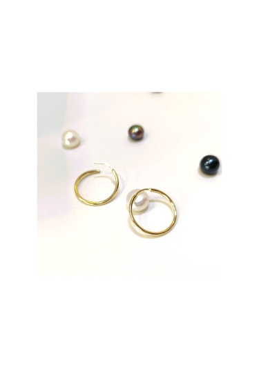 Altın Ürünler 17.5 MM Klasik Halka Küpe