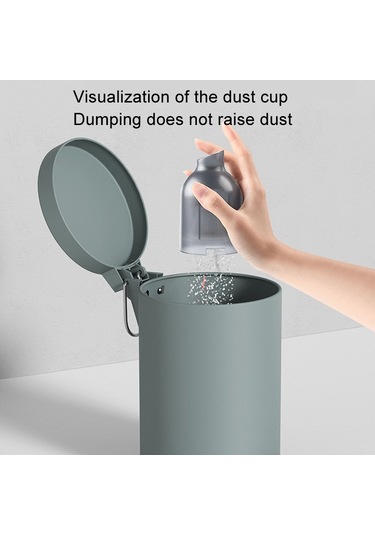 Kablosuz Şarj Araba Elektrikli Süpürge Mini El Yüksek Güçlü Islak Ve Kuru Elektrikli Süpürge, Renk: Siyah