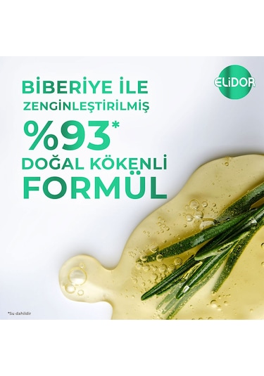 Elidor Biberiye Dökülme Karşıtı Şampuan 3 x 400 ML