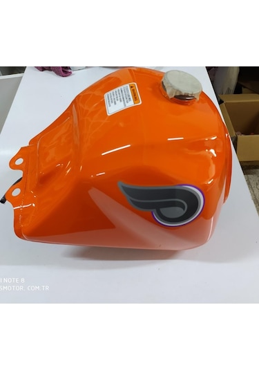 HYOSUNG RT 125 YAKIT DEPOSU MAVİ-TURUNCU