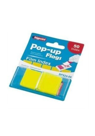 Yap. Kagıt Bıgpoınt 25x45 Index Sarı Bp824-04
