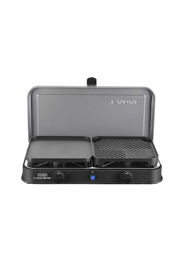 Cadac Cook 2 Pro Deluxe Karavan 2'li Gazlı Ocak Bbq & Izgara-890 Siyah