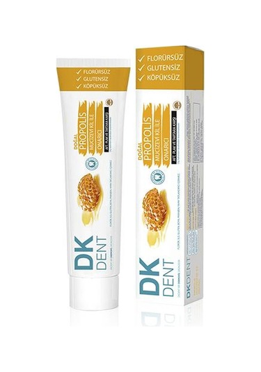Dermokil DK Dent Doğal Propolis Özlü Diş Macunu 75 ML