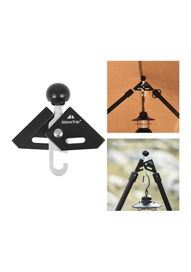 Suntek Muşamba Direği Uç Kapağı Gölgelik Çadır Desteği Siyah