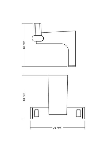 Flora Krom İkili Askılık Diğer