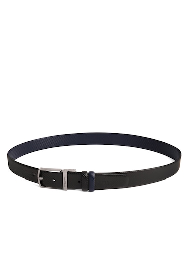 Pierre Cardin Çift Taraflı Deri Kemer En 3,5 Cm Pc-cift04 Siyah - Lacivert