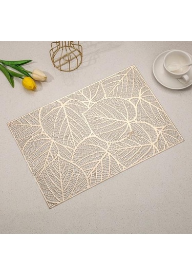 Gümüş Kullanışlı Masa Servis Altlığı Isı Yalıtımı Çok Fonksiyonlu Dekoratif Gümüş