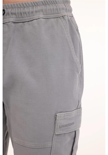 Lumberjack Ml Greys 23urb2055 4pr Erkek Kargo Pantolon Koyu Gri