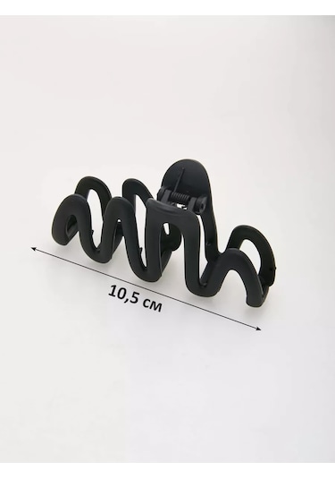 Evia Mat Saç Tokası Armadilli 200586343 Siyah