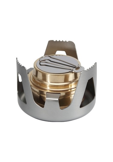 Halın Outdoor Kamp & Piknik İçin Mini Gaz Brülör Gri Gri