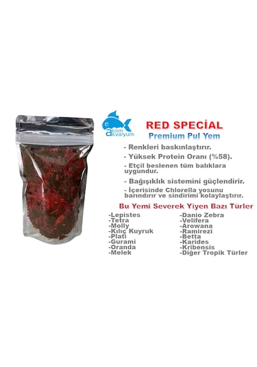 Red Special Yüksek Proteinli Etçil Pul Yem 25 Gram