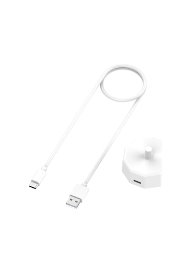 Sones Braun Oral B Elektrikli Diş Fırçası Şarj Tabanı İçin, Özellikler: Type-c Fiş Beyaz