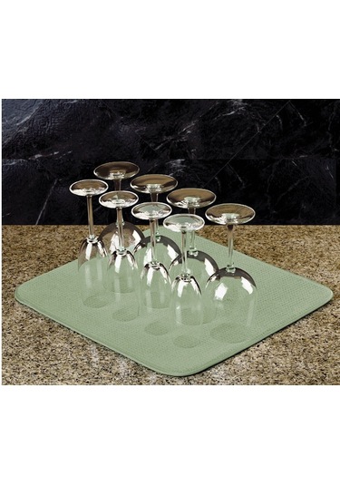 Hangfox Siyah Mikrofiber Yemek Masası Pedleri - Sulama Ve Kurutma Fonksiyonu İle Dayanıklı Ev Gereci Siyah