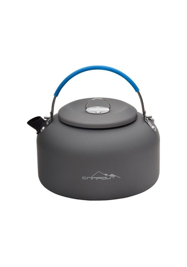 Nurgaz Campout Klasik Çaydanlık 1.4 Litre Gri