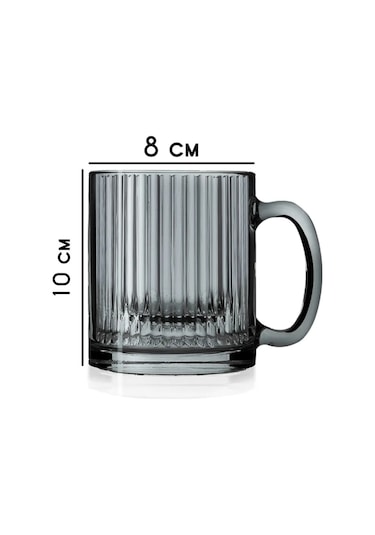 Osz Çay Ve Kahve İçin Cam Bardaklar, 4 Parça Set 370608228 Grafit