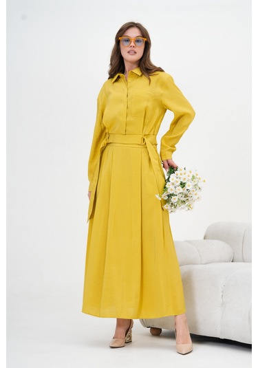 Ftz Women Kadın Modal Etekli Takım Hardal 30714 Hardal