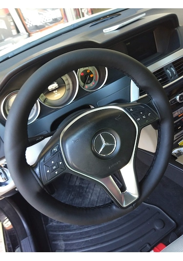 Gürler Dikmeli Deri Direksiyon Kılıfı Kokusuz Terletmez