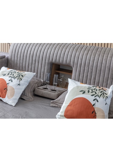 Eymense Sunline Akıllı Lüx Karyola Kahve