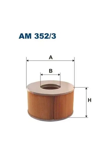 Fıltron Am3523 Hava Filtresi 1780117010 1780117020