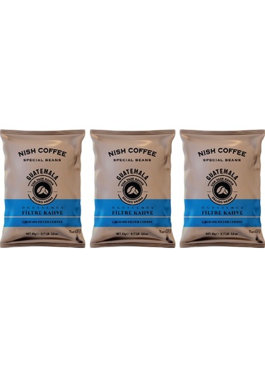 Nish  Guatemala Filtre Kahve 3 x 80 G