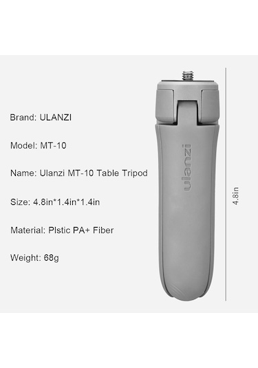 Ulanzi Mt-10 Osmo Mobile 2 3 Masaüstü Tripod  Grip