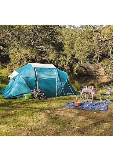 Bestway Pavillo 4 Kişilik Çift Bölmeli Aile Kamp Çadırı 68093 Mavi