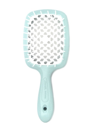 Janeke Superbrush Turkuaz Beyaz Saç Fırçası