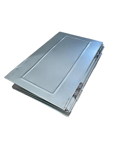 Mobilreyon Rüzgarlık Rüzgar Kesici 4 Kanatlı Katlanabilir 25-40cm Gümüş