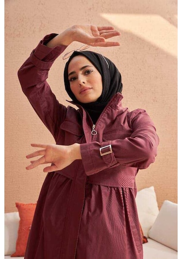 Neways 6302 7845902 Kadın Trençkot Gülkurusu