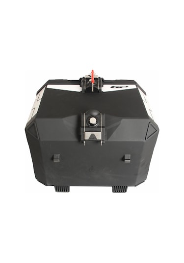 GP Kompozit Universal 33 lt Plastik Motosiklet Çantası Siyah