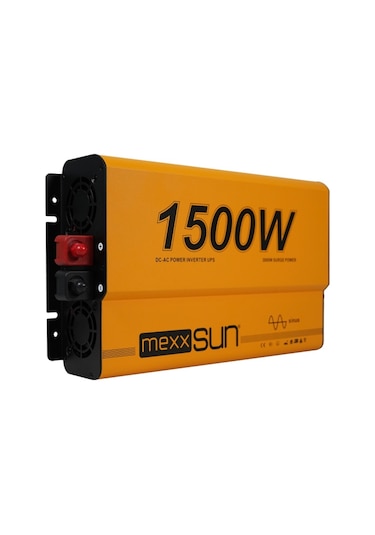 Mexxsun 12V 1500W Tam Sinüs UPS (Remote Ekran) İnverter