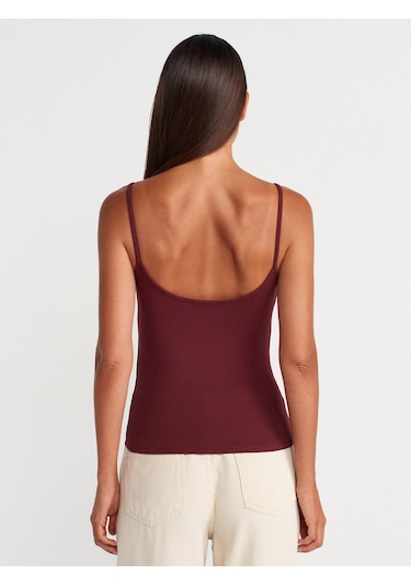 Dilvin 21131 Askılı Top-bordo Bordo