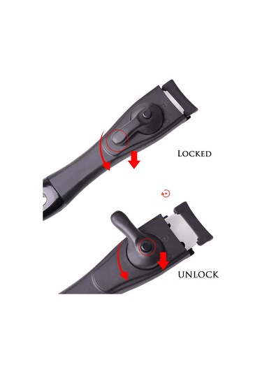 Suofeng Yanmaz Tutacak - Çıkarılabilir Tencere Kıskacı İle Güvenli Taşıma Siyah