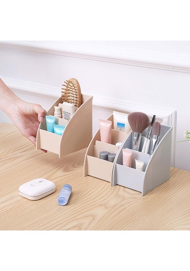 Ganzhoushop İstiflenebilir Kalemlik Bardak Boyama Fırçası Tutucu Çoklu Bölmeler Büyük Kapasitegri