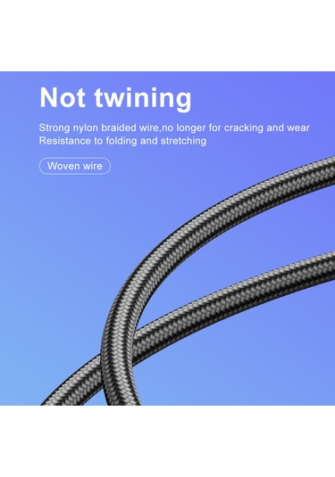 Awei Cl-69 5a Tip-c / Usb-c Akıllı Hızlı Şarj Kablosu, Uzunluğu: 1m Beyaz