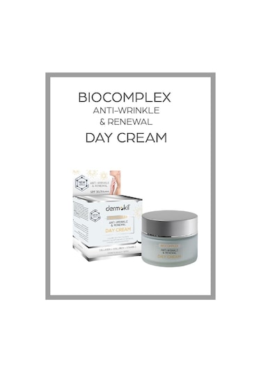 Dermokil Kırışık Karşıtı ve Yenileyici Gündüz Kremi 50 ML