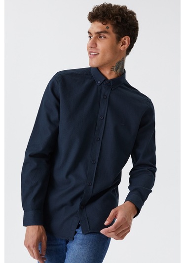 Loft Erkek Gömlek Buz Beyazı