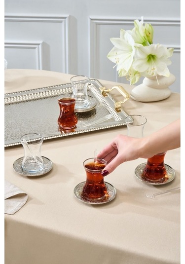 Karaca  Deniz 6 Kişilik 19 Parça Çay Seti