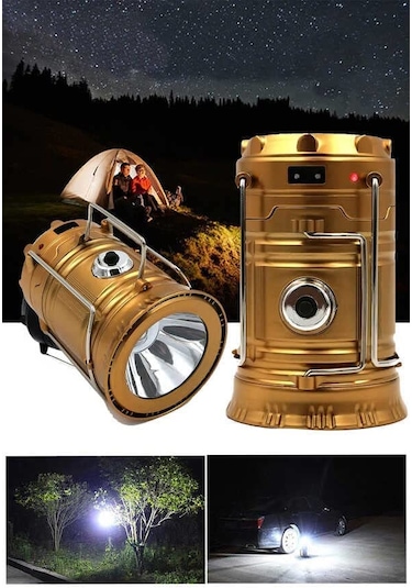 Kamp Lambası, Solar Kamp Fener, El Feneri, El Lambası, Çadır Mavi