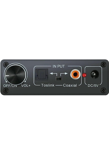 Dijital To Analog Ses Hifi 192Khz Dijital Ses Dönüştürücü Adaptör